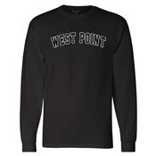 West Point Long Sleeve T-Shirt BLACK