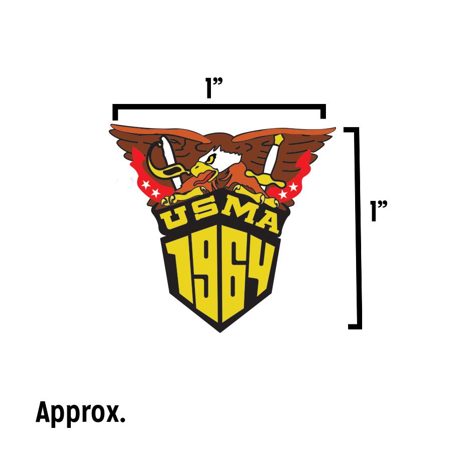 1964 Crest Lapel Pin