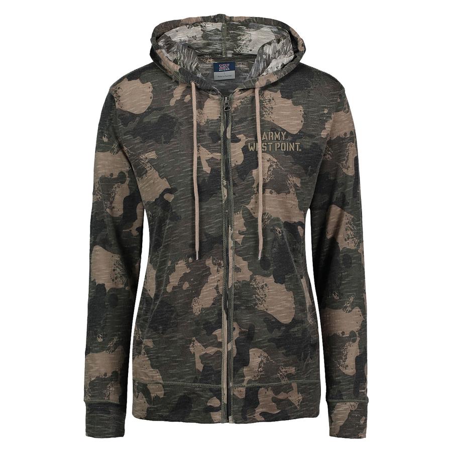 Camo Slub Full Zip