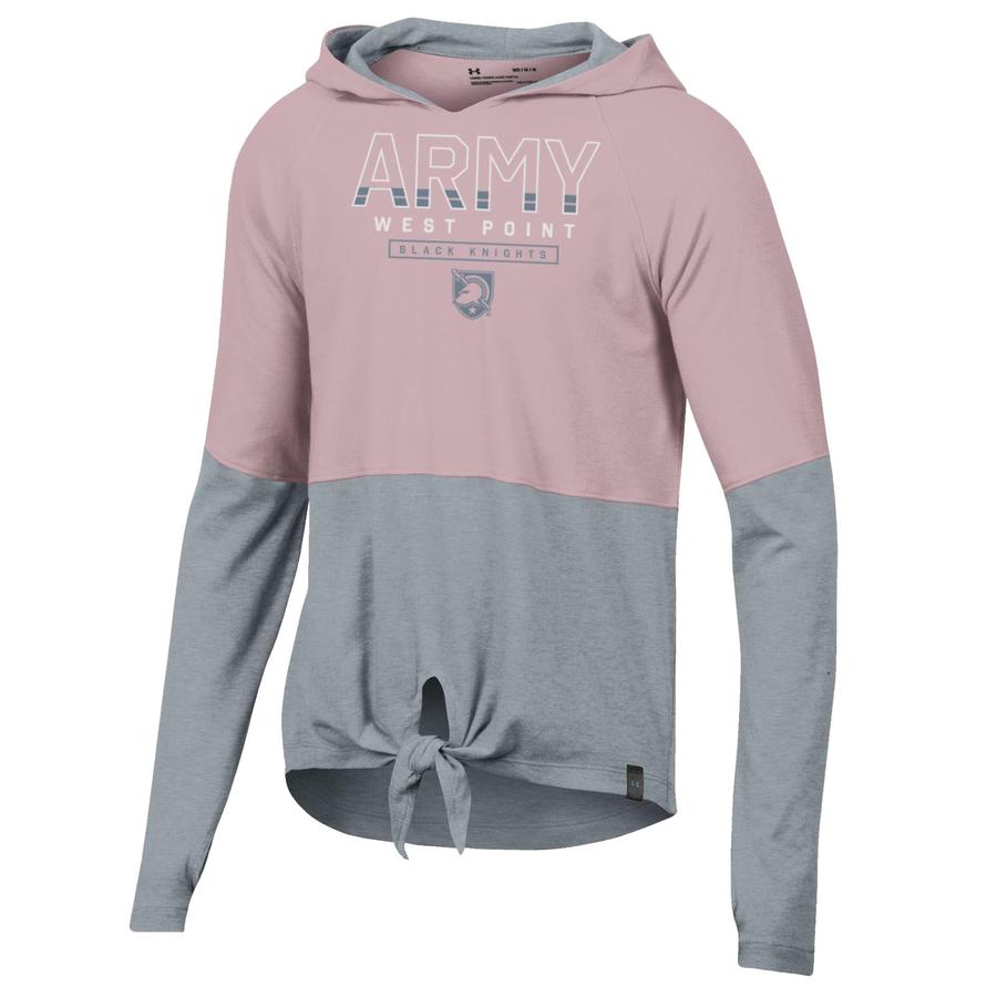 Tie Front T- Shirt Hoodie