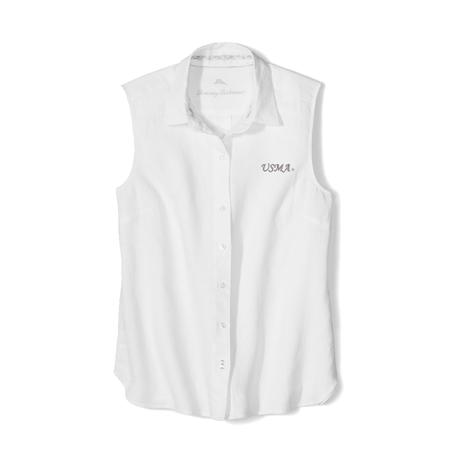 TB Sleeveless Linen Top