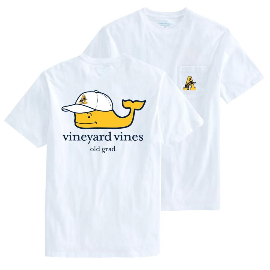 Short Sleeve Old Grad Whale T- Shirt