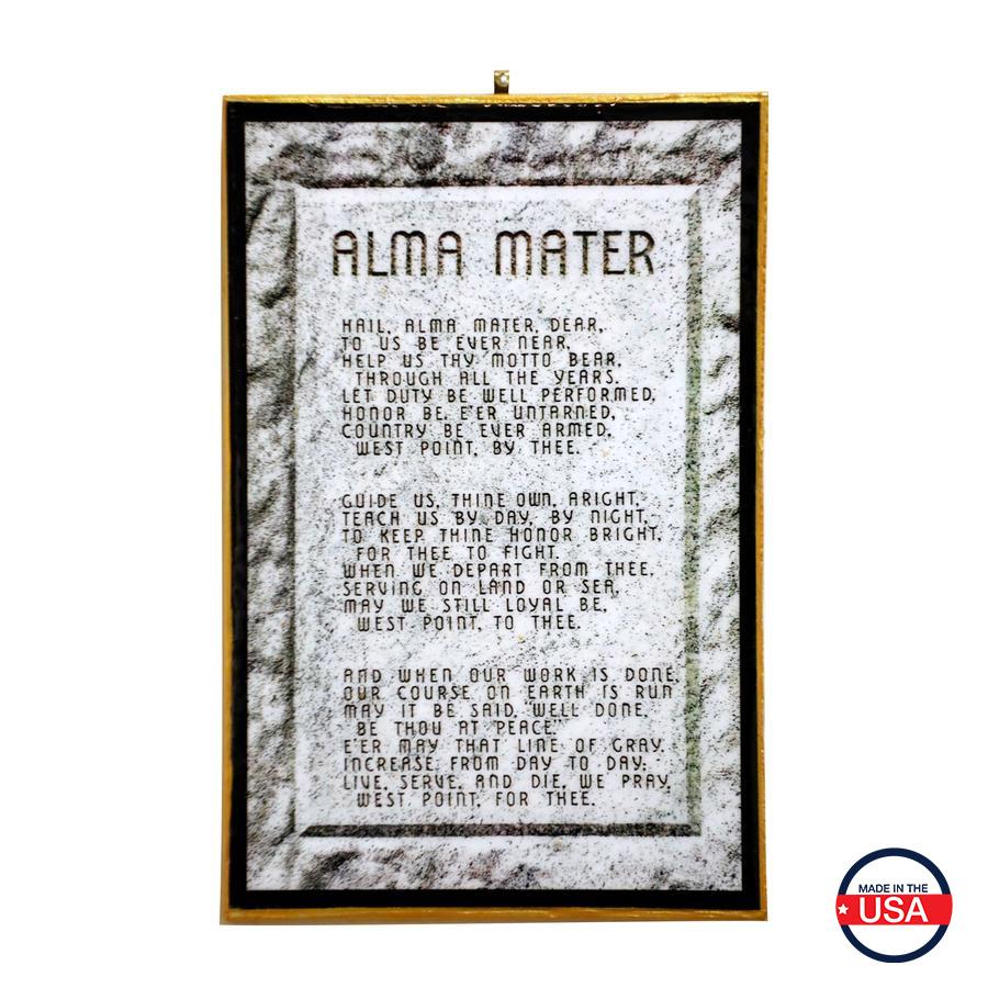 Alma Mater Plaque
