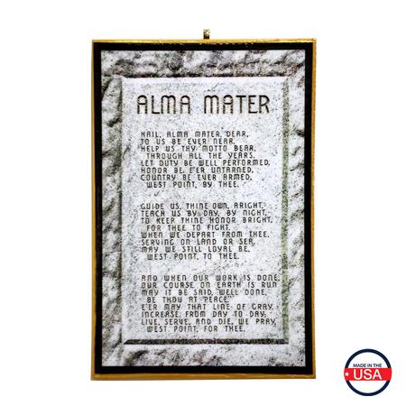 Alma Mater Plaque