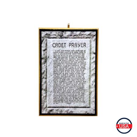 Cadet Prayer Plaque