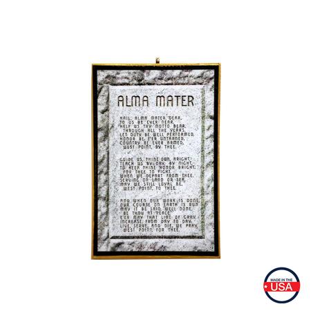 Alma Mater Plaque