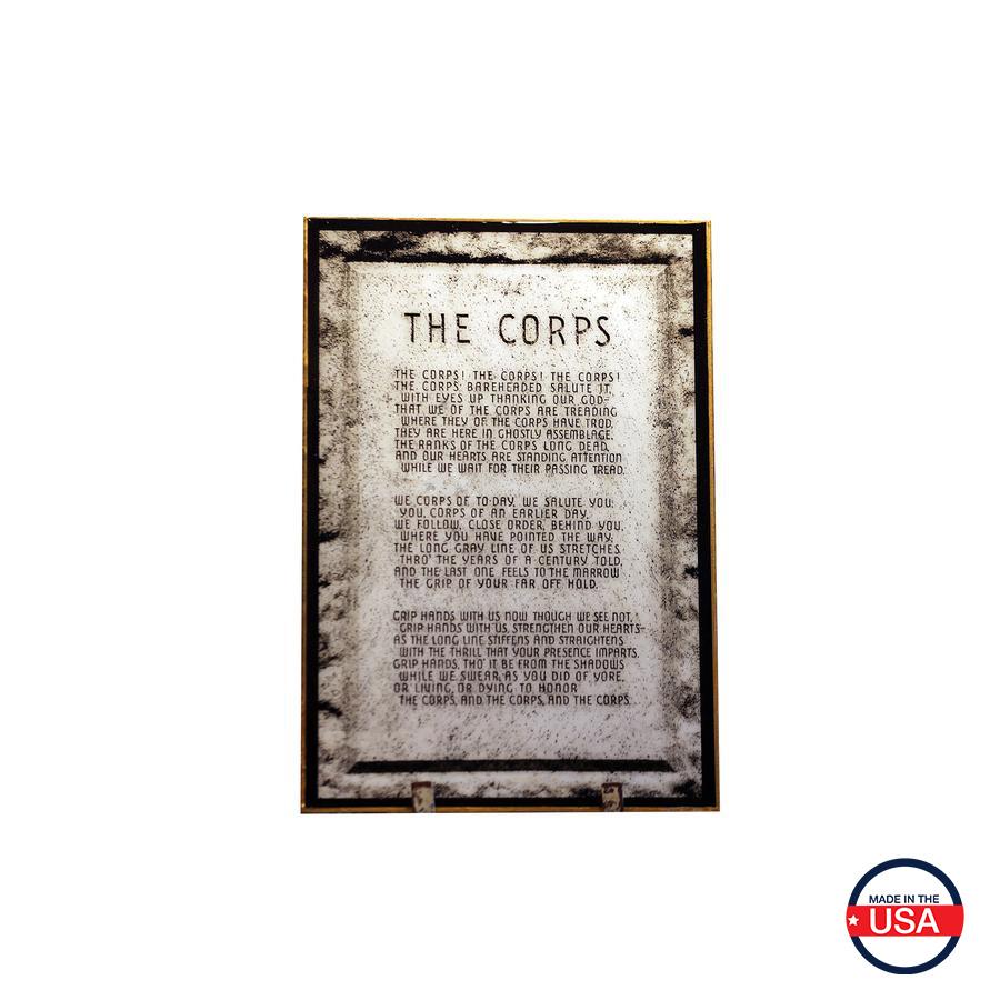  The Corps Plaque