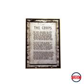 The Corps Plaque