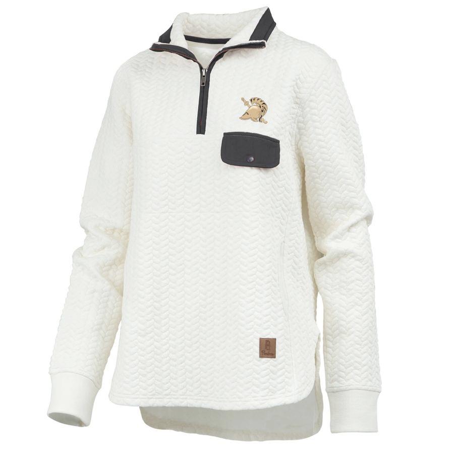 Ladies ` Quilted 1/4 Zip