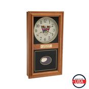 Special Order Lincoln Clock W/Chime BURGUNDY