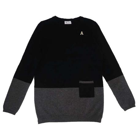 Two-tone Cashmere Sweater