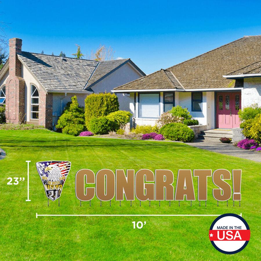 2021 Clear Congrats Yard Sign