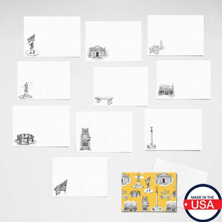 Toile Note Card Set