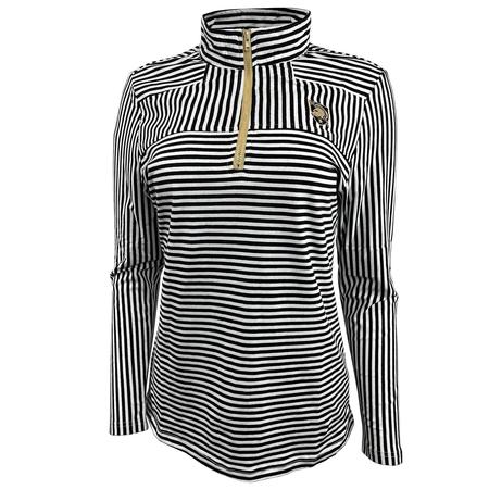 Striped 1/4 Zip