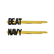 Beat Navy hair pins